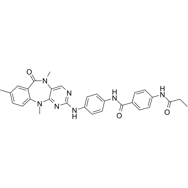 Aurora kinase inhibitor-8  Structure