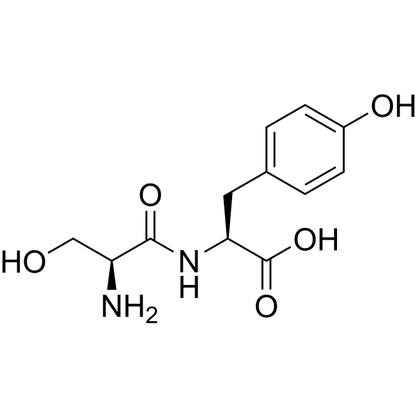 H-Ser-Tyr-OH Structure