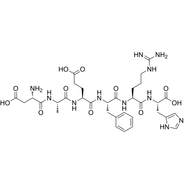 Amyloid β-Protein (1-6) Structure