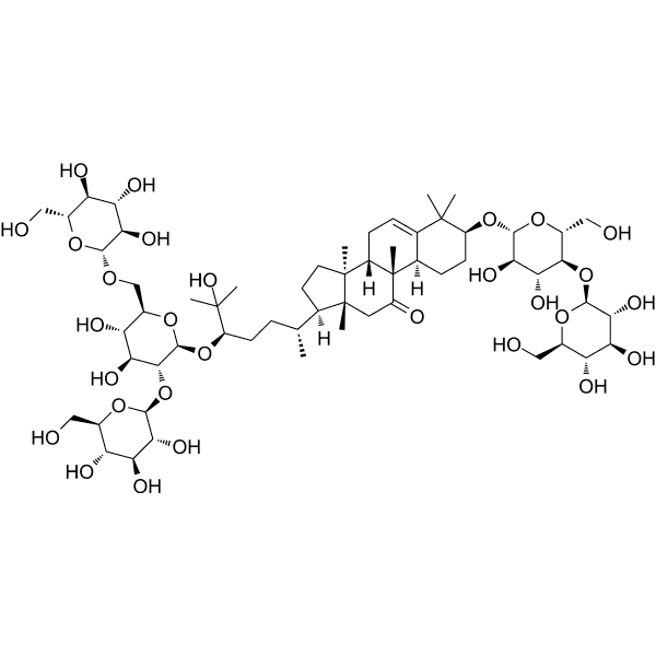 11-Oxoisomogroside V Structure