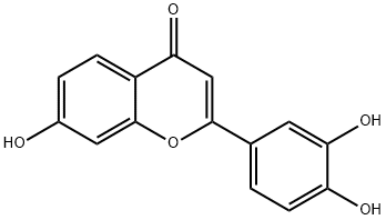 7,3',4'-Trihydroxyflavone Structure