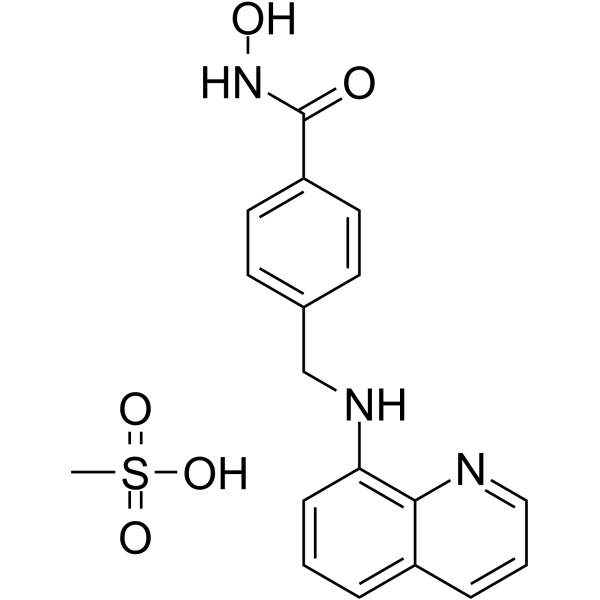 MPT0G211 mesylate  Structure