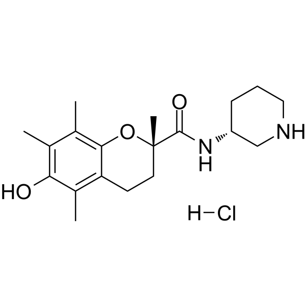 Sonlicromanol hydrochloride Structure