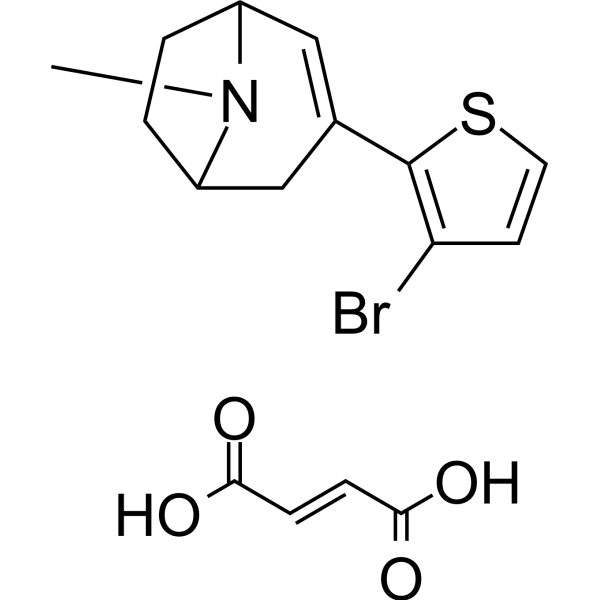 NS3861 fumarate  Structure