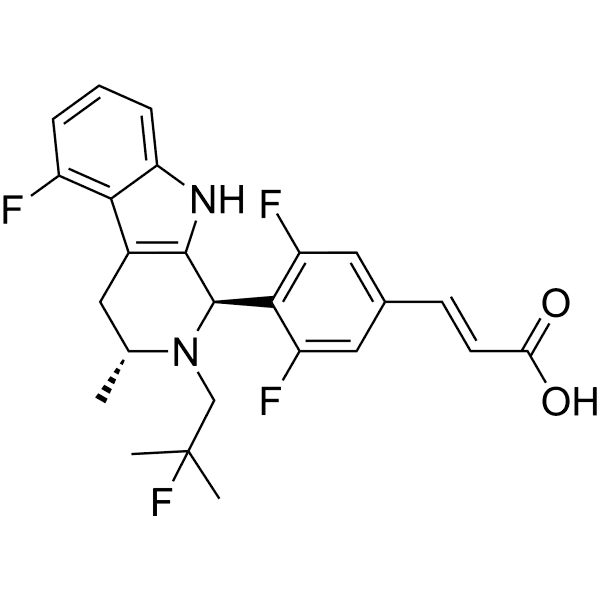 Estrogen receptor modulator 8 Structure