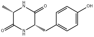 Cyclo(Ala-Tyr) Structure