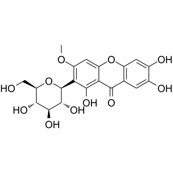 Homomangiferin Structure