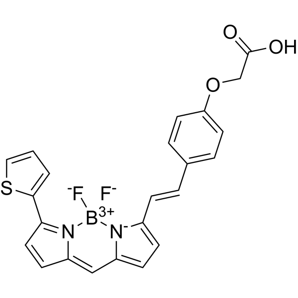 BDP 630/650 carboxylic acid  Structure