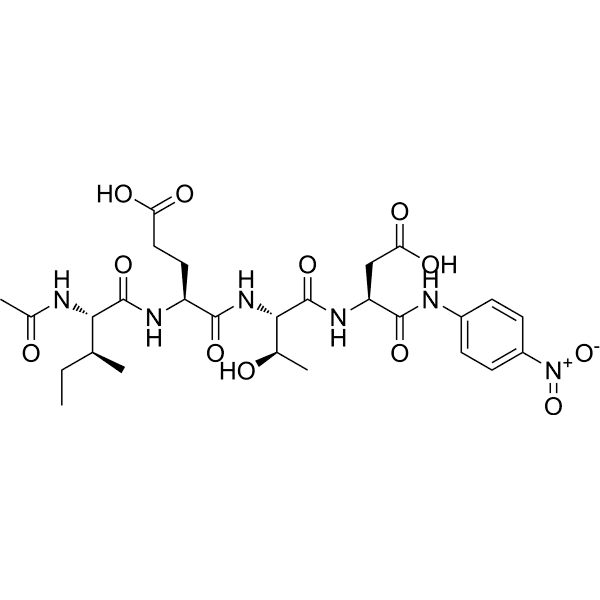 Ac-Ile-Glu-Thr-Asp-pNA Structure