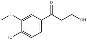 β-Hydroxypropiovanillone Structure