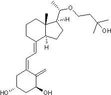 22-Oxacalcitriol Structure