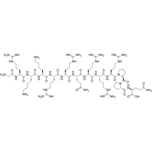 HIV-1 TAT (48-60) Structure