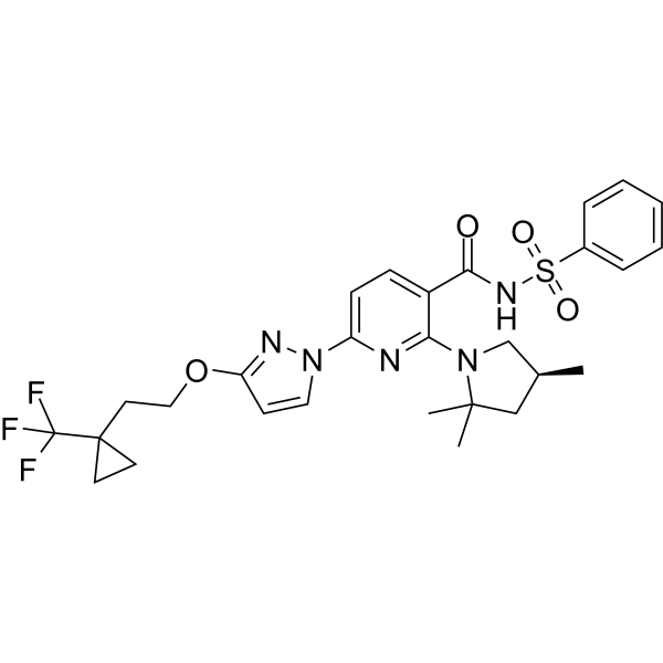 Bamocaftor Structure