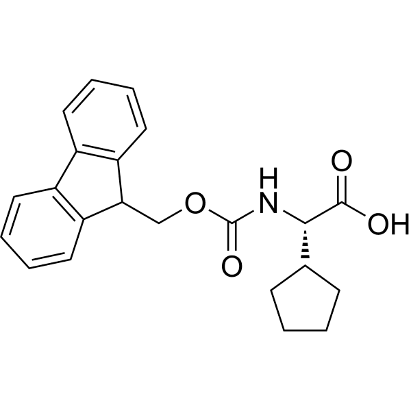 Fmoc-Cpg-OH Structure