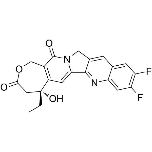 Diflomotecan Structure