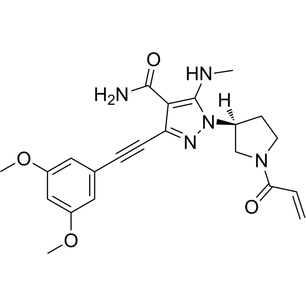 Gunagratinib Structure