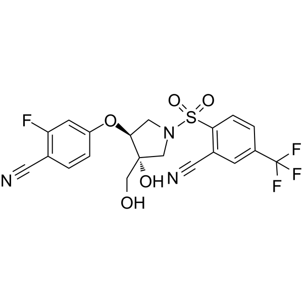 GSK3395879  Structure