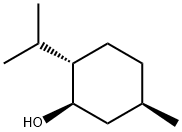 (-)-Menthol Structure