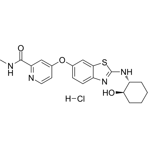 Sotuletinib hydrochloride Structure