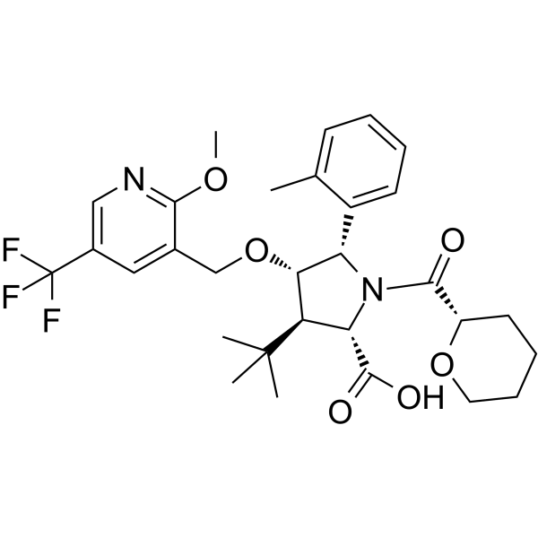 GLPG-3221  Structure