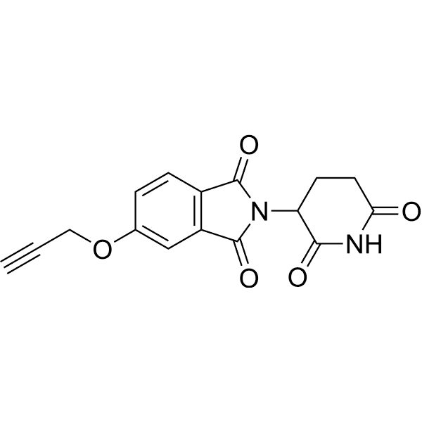 Thalidomide-5-propargyl Structure
