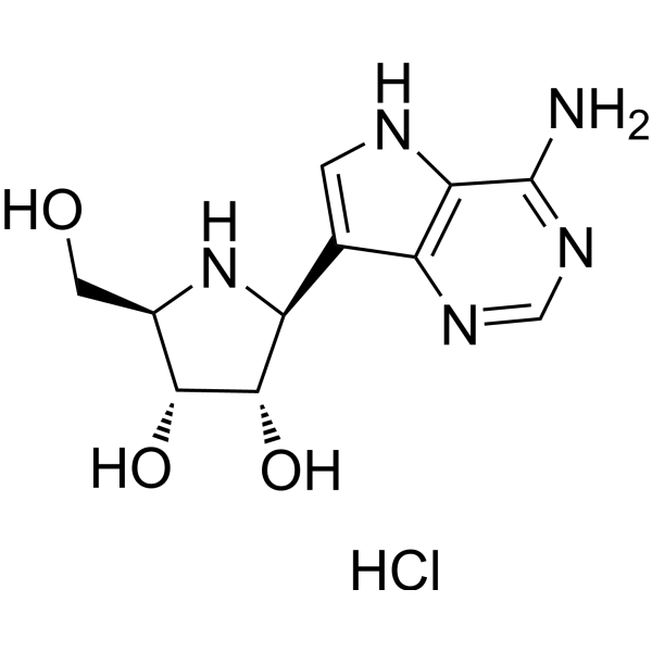 Galidesivir hydrochloride Structure