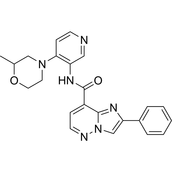 GSK-3β inhibitor 13 Structure