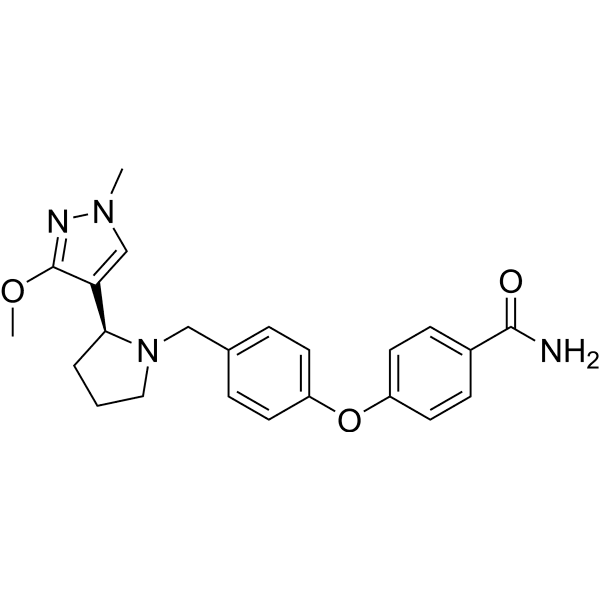 Icalcaprant Structure