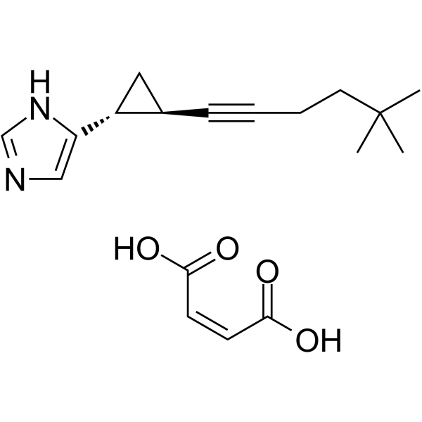 Cipralisant maleate Structure