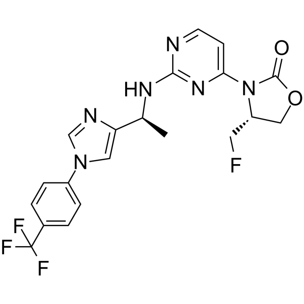 IDH1 Inhibitor 1 Structure