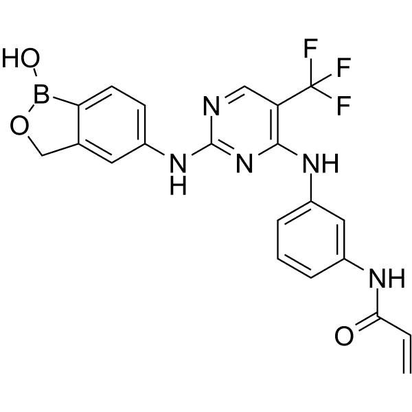 JAK3/BTK-IN-6 Structure