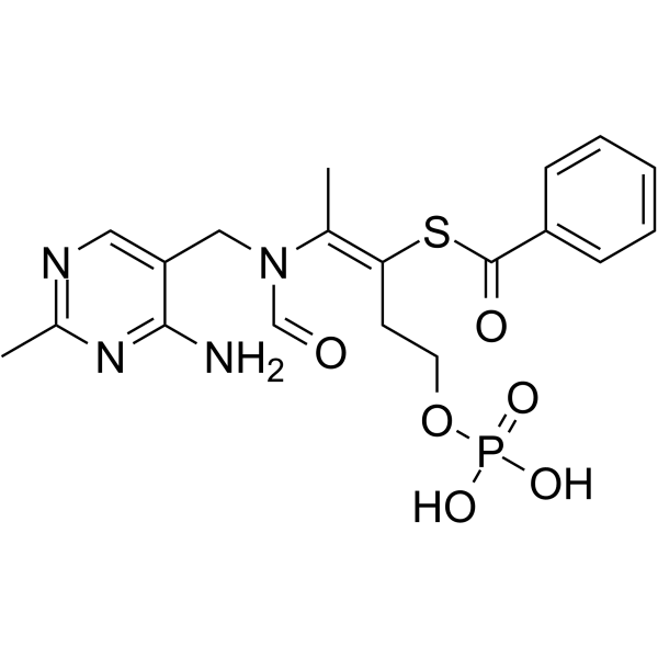 Benfotiamine Structure