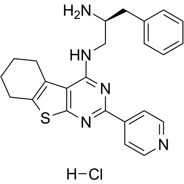 CRT0066854 hydrochloride  Structure