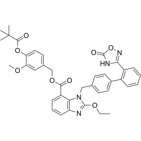 Azilsartan mopivabil  Structure
