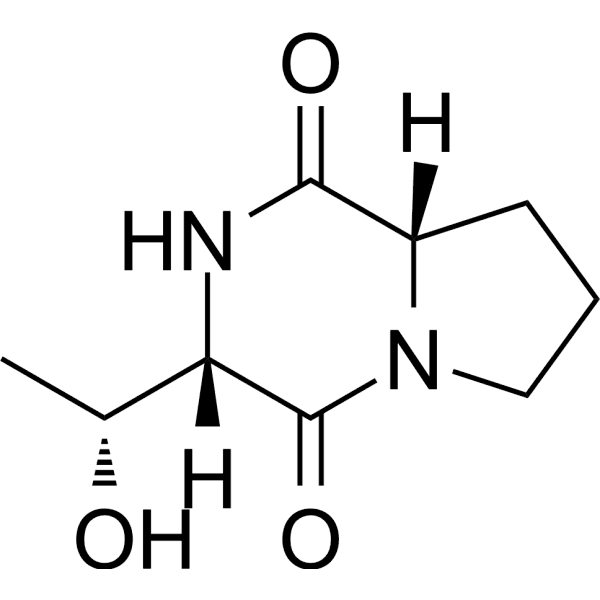 Cyclo(Pro-Thr) Structure