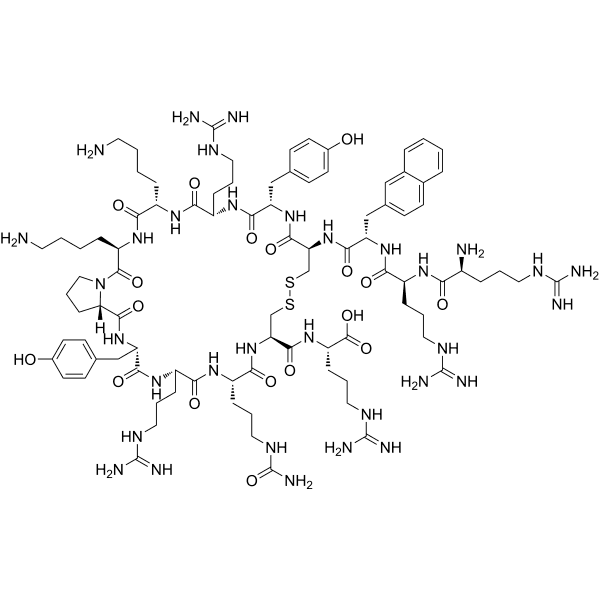 Polyphemusin II-Derived Peptide Structure