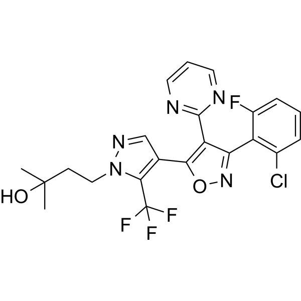 Izumerogant Structure