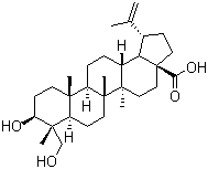 23-Hydroxybetulinic acid Structure