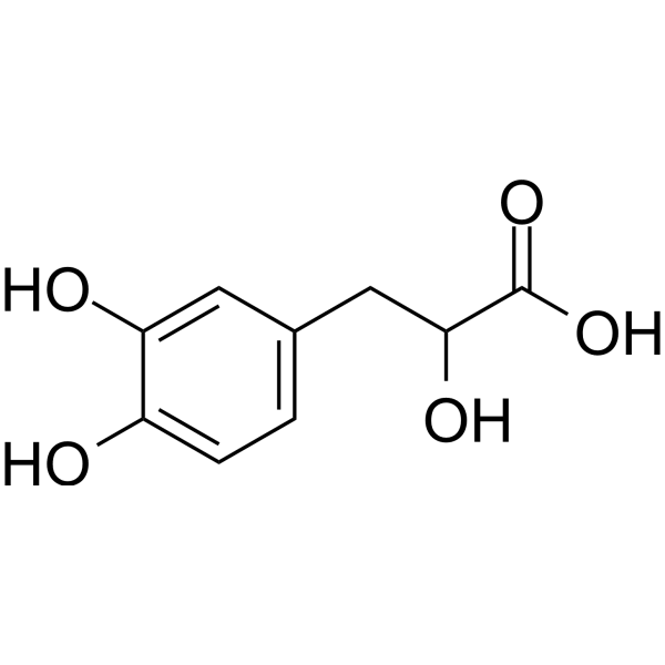 (Rac)-Salvianic acid A Structure
