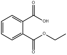 Monoethyl Phthalate Structure