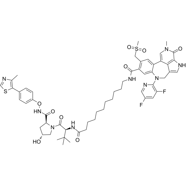 PROTAC BRD4 Degrader-3  Structure