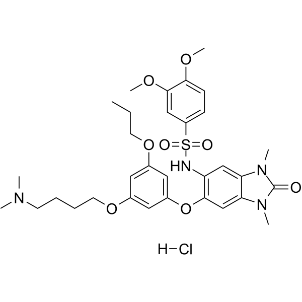 IACS-9571 hydrochloride Structure