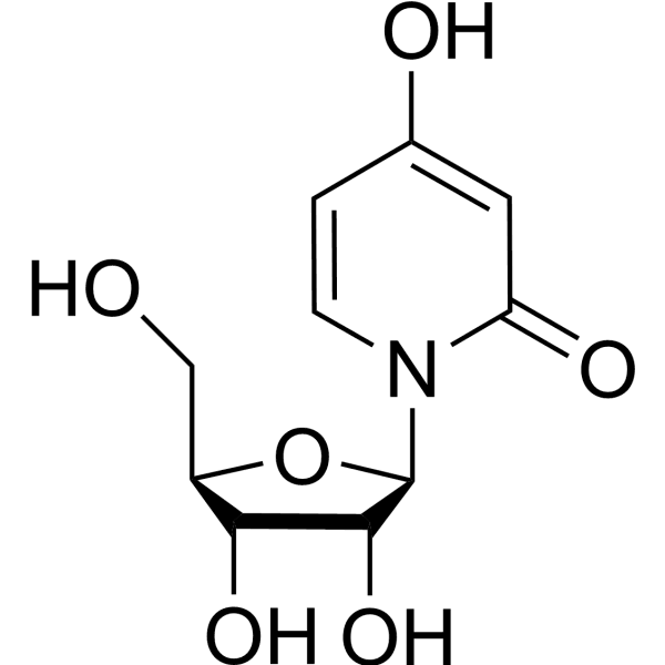 3-Deazauridine Structure