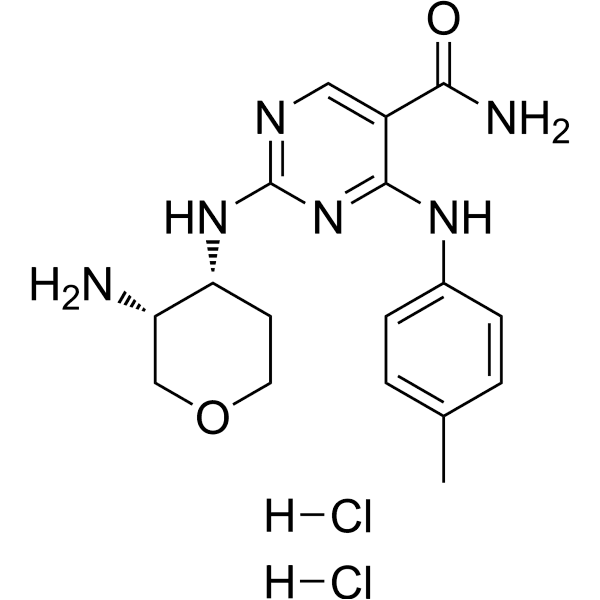 GSK143 dihydrochloride  Structure