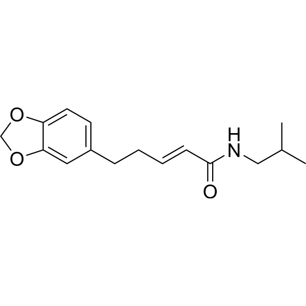 4,5-Dihydropiperlonguminine Structure