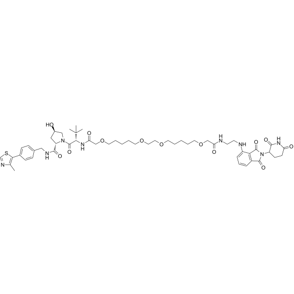 PROTAC CRBN Degrader-1  Structure