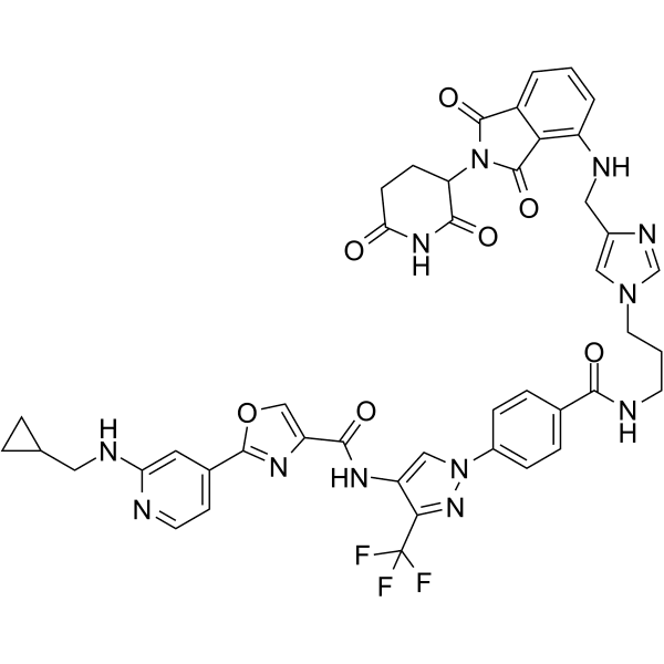 PROTAC IRAK4 degrader-1  Structure