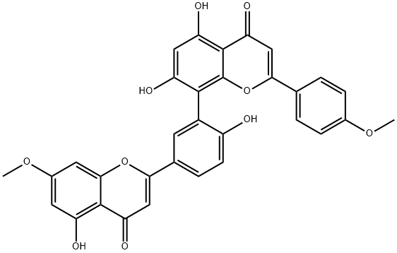 Putraflavone Structure