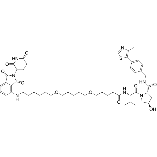 CRBN-6-5-5-VHL  Structure