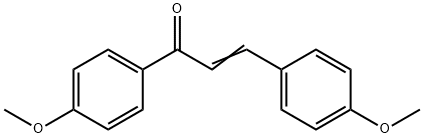 4,4'-Dimethoxychalcone Structure